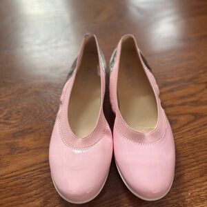 Naturino Pink Ballet Flats with Glossy Finish
